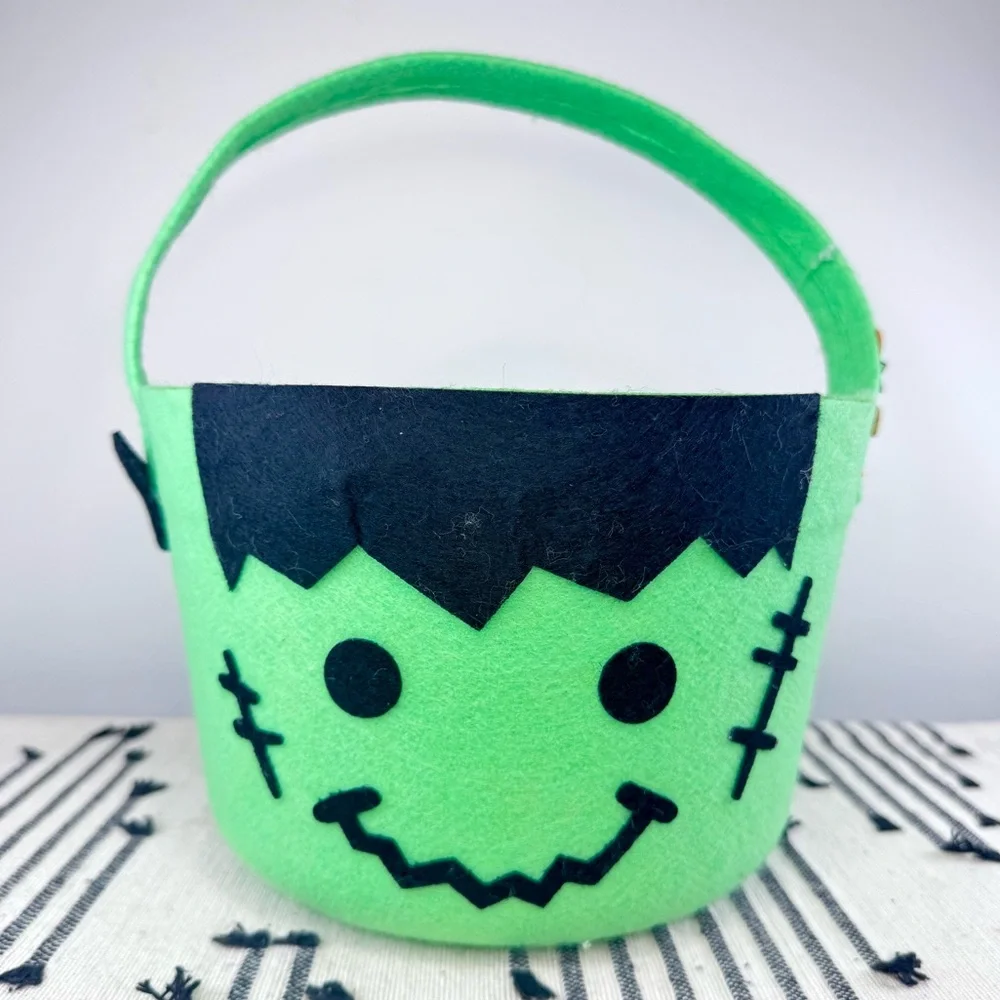 NEW Target Bullseye Playground Frankenstein Trick-Or-Treat Basket